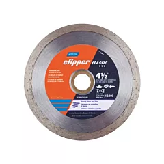 Norton Lame de scie diamantée avec jante continue, 4-1/2