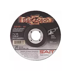 United Abrasives Inc. Sait Z-Tech™ Z24R High Performance Grinding Wheel