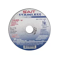 United Abrasives Inc. Meule à tronçonner sans contaminant ZA46R, 15