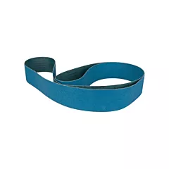 Klingspor Courroie abrasive, 80 Grain, Alumine de zirconium (CS411Y-80-4X137-3/4)