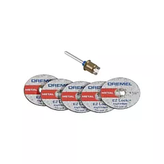 Dremel EZ LOCK MANDREL STARTERKIT (1 EZ402 & 5 EZ456) (EZ406-02)