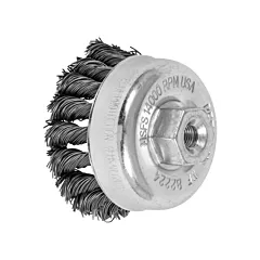 Brosse boisseau à fil noué