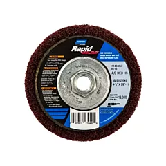 Norton Rapid Blend™ Non-Woven Depressed Center Abrasive Disc, 4-1/2