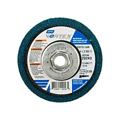 Norton Meule abrasive non tissée à moyeu déporté Vortez Rapid Blend(MC), 4-1/2