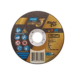 Norton Meule à tronçonner Quantum3 RightCut, 4-1/2