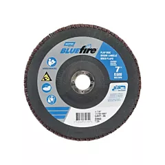 Norton BlueFire® R884P/R884V/R860 Center Mount Fiberglass Conical Flap Disc, 7