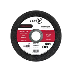 JET Power Abrasive A46GP  Cut-Off Wheel, 7