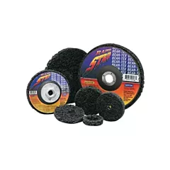 Norton Disque à moyeu déporté non tissé pour décapage rapide Bear-Tex(MD), 4-1/2