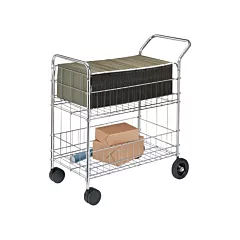 Fellowes Chariots à courrier en fil métallique, 19