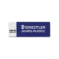 Staedtler Gommes à effacer Mars Plastic 52650, 65 mm x 23 mm x 12 mm (227959)