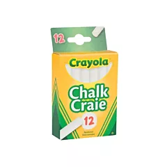 Craie anti-poussières, Blanc