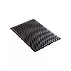 Conductive Anti-Fatigue Rubber Mat Interlocking Room System, 2' X 3' X 1/2