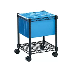 Safco CHARIOTS CLASSEURS-CHARIOT CLASSEUR COMPACT MOBILE, Noir (5277BL)