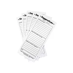 Safco Suggestion Boxes - Suggestion Cards, 25/pkg (4231)