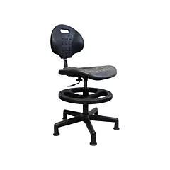 Mur-Van Sièges ergonomiques robustes, Noir, Polyuréthane, 250 lb (C1402-GL-TP)