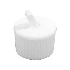 Bouchon blanc à orifice pivotant