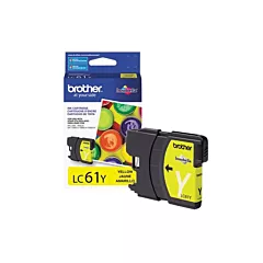 Brother Cartouche d'encre jaune Innobella(MC), 325 Rendement max. en pages, Nouveau (LC61YS)