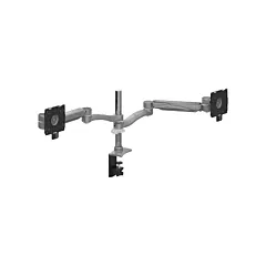 Offices To Go Bras de support pour écran double à hauteur ajustable, 2 Nbre d'écrans (MON2SDEH SIL)