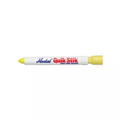 LA-CO Industries Inc Marqueur à peinture Quik Stik(MD), Jaune fluorescent, Bâton plein (61041)