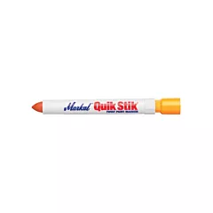 LA-CO Industries Inc Marqueur à peinture Quik Stik(MD), Orange fluorescent, Bâton plein (61043)