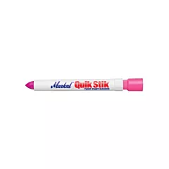 LA-CO Industries Inc Mini marqueur à peinture Quik Stik(MD), Rose fluorescent, Bâton plein (61044)