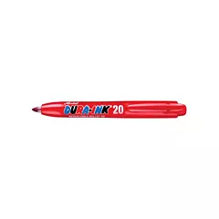 Markal Marqueur permanent Dura-Ink(MD) no 20, Rouge, Fin (96576)