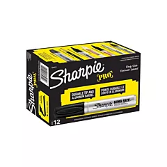 Sharpie King Size™ Permanent Marker, Black, Chisel (234443)