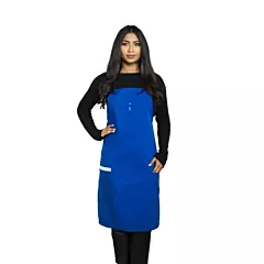 Gold + Crossâ„¢ 3- Pocket Commercial Apron Royal Blue
