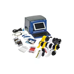 Brady Trousse d'impression d'enseignes et étiquettes S3100, Bureau, PC, Qwerty, À brancher (S3100W-GEN-KIT)