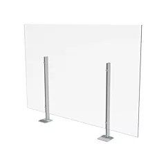 Global Vitre hygiénique à montage en surface