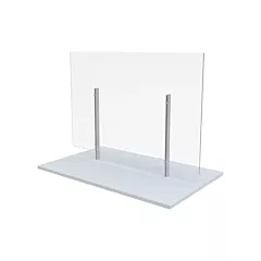 Global Vitre hygiénique sur pied