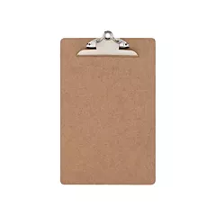 Planchettes à pince GeoCan, Légal, Brun, Masonite