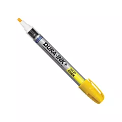 Markal Marqueur de peinture détergent Dura-Ink+ Easy Off, Jaune, Bâton plein (96321)