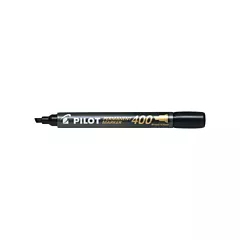 Pilot Marqueur permanent 400, Noir, Ciseau (SCA-400 BK)