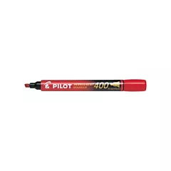 Pilot 400 Permanent Marker, Red, Chisel (SCA-400-RD)