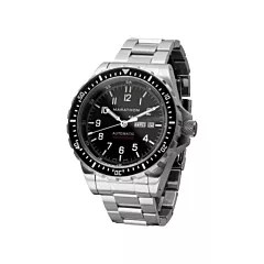 Marathon Jumbo Day/Date Automatic Watch with Stainless Steel Bracelet, 46 mm, Battery Operated, Digital (WW194021SS-0109)