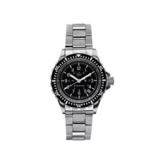 Marathon Grey Maple Large Diver's Automatic Watch with Stainless Steel Bracelet, 41 mm, Battery Operated, Digital (WW194006SS-0309)