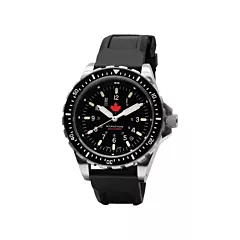 Marathon Red Maple Jumbo Diver's Quartz Watch, 46 mm, Battery Operated, Digital (WW194018SS-0430)