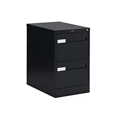 Global Vertical Filing Cabinet with Recessed Drawer Handles