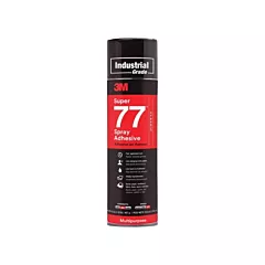 3M Adhésifs en aérosol Super 77(MC), 24 oz, Canette aérosol, Transparent (SUPER77-24)