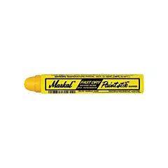 Markal Fast Dry Paintstik® Paint Marker -50° to 150°F, Yellow, Solid Stick (82721)