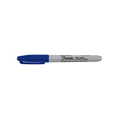 Sharpie Marqueurs permanents - #15, Bleu, Fin (30003)