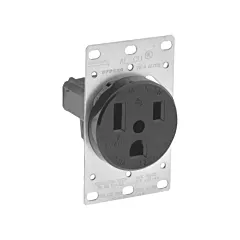 Leviton Plaque murale pour interrupteur simple, Blanc, Bouton, 2 Nbre d'ouvertures, Plastique, Intérieur (80506-W)