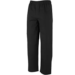 Mercer Culinary Chef Pants, Black, Large