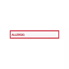 Allergic To Tape Label, 1