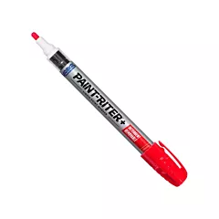 Markal Marqueur à peinture nettoyable au détergent Paint-RiterMD+, Rouge, Liquide (97012)