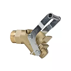 Kleton Self Closing Gate Valve, Brass
