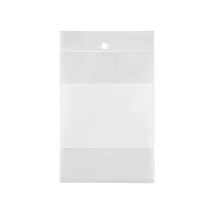 Kleton White Block Poly Bags