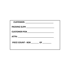 Generic Shipping Label, 4