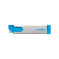 Martor Handy Semi-Automatic Knife, Utility, 18.4 mm, Stainless Steel, Stainless Steel (1444.02)
